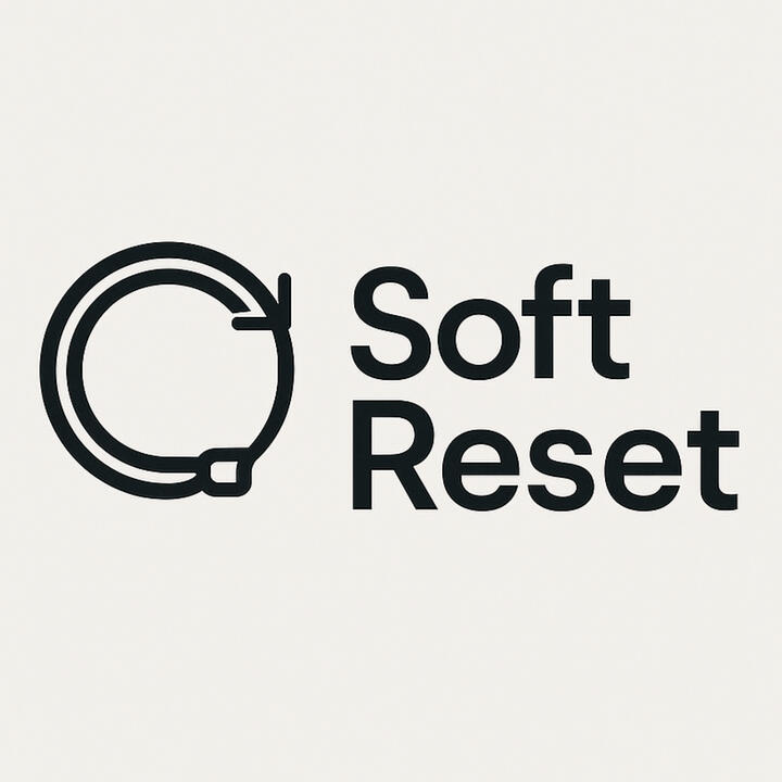 Soft reset logo.